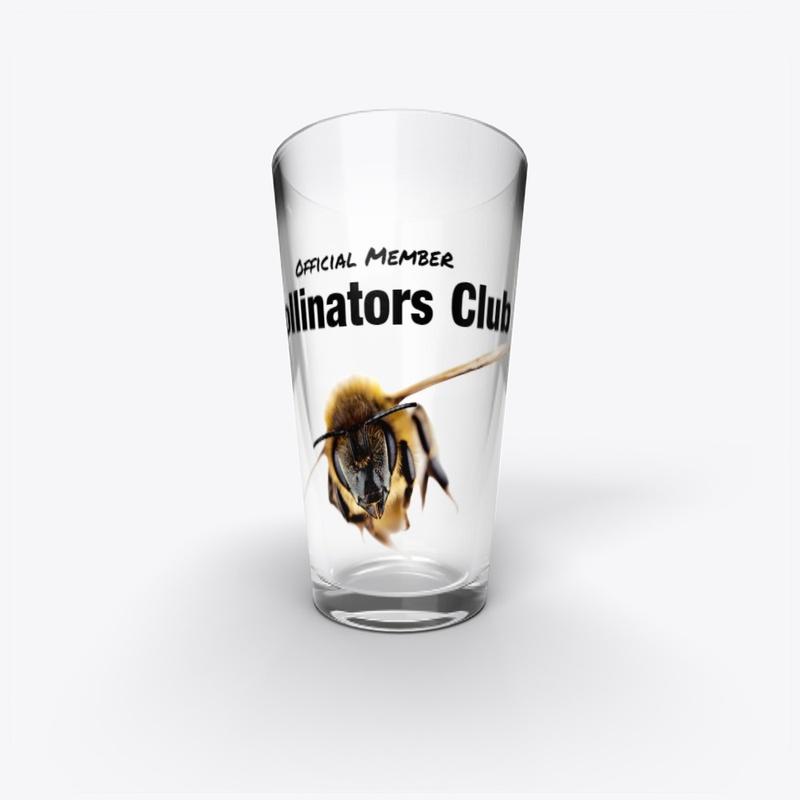 Pollinators Club Glass Cup