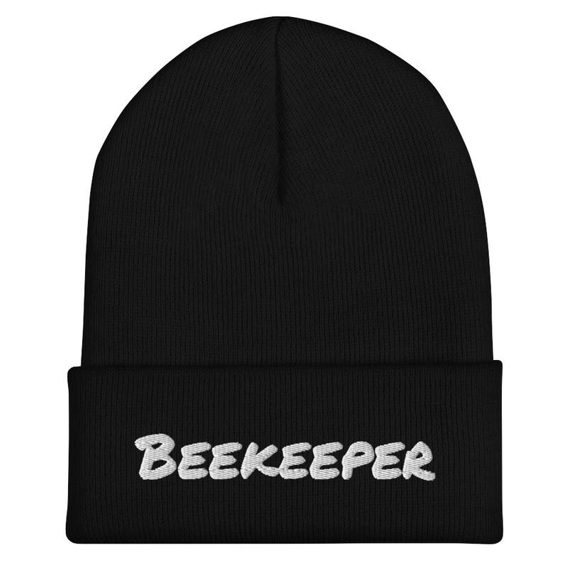 Beekeeper Beanie (White Font)