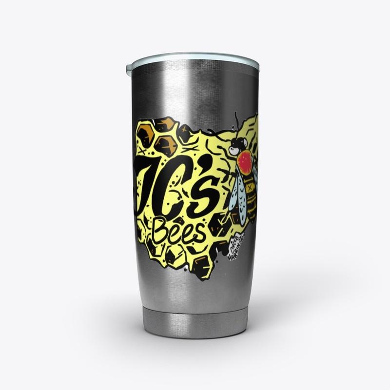 JC's Bees Tumbler