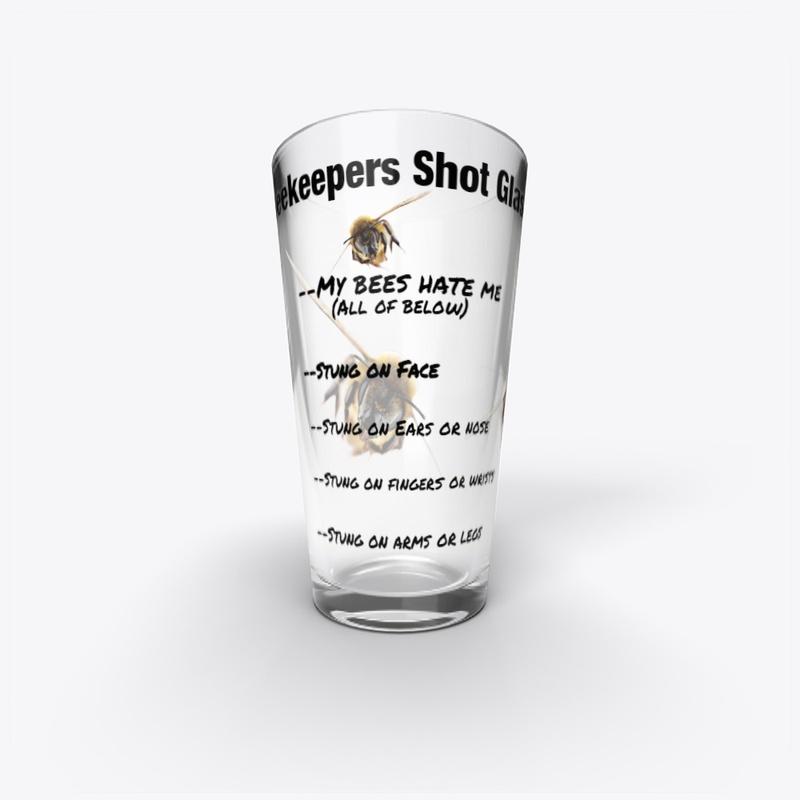 Beekeepers Shot Glass