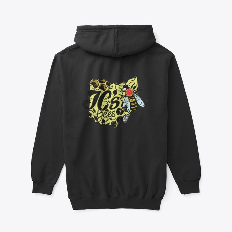 JC's Bees Zip-able Hoodie